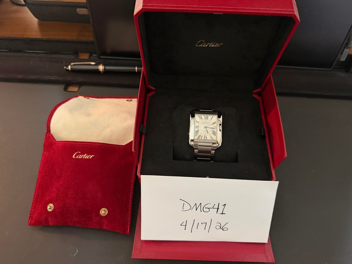 [WTS] Cartier Tank Anglaise XL – Fresh from Cartier Service – Flawless Condition