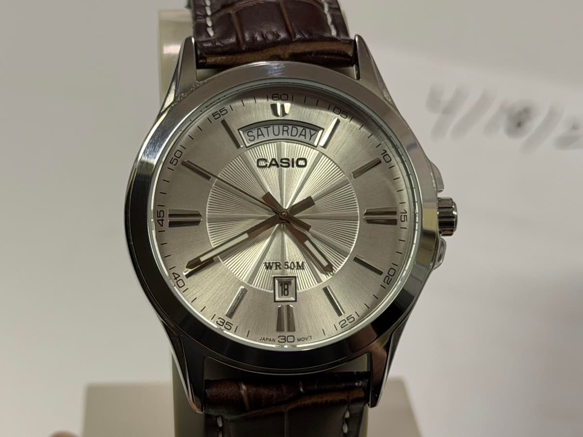 [WTS] Casio MTP-1381L-7A CIB with Leather Strap - $60 SHIPPED CONUS
