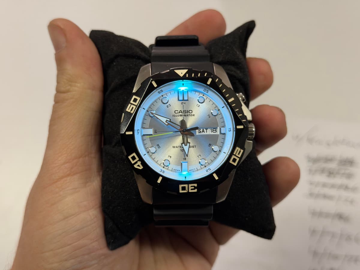 [WTS] Casio 1080 Illuminator - Rare Panda Variant - $60 SHIPPED CONUS