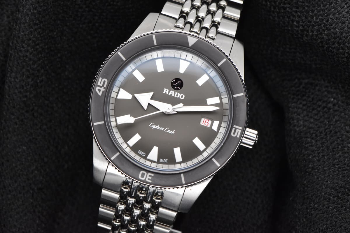 [WTS] Rado Capitan Cook 42mm Stainless Steel Grey Dial R32505016 Full Set