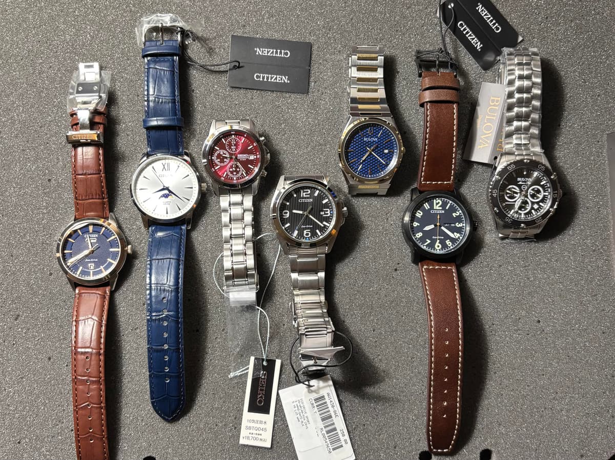 [WTS] Saturday Night Recession Sale - Seiko/Citizen/Bulova - $99 EACH (USA)