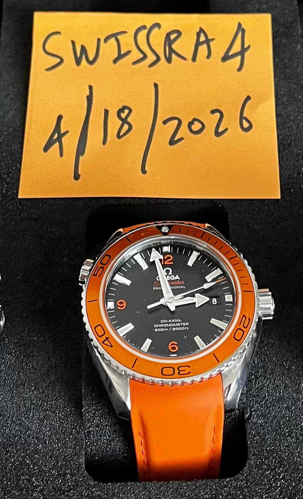 [wts] Omega Seamaster Planet Ocean 8500 Orange😍🍊 45.5mm 232.32.46.21.01.001