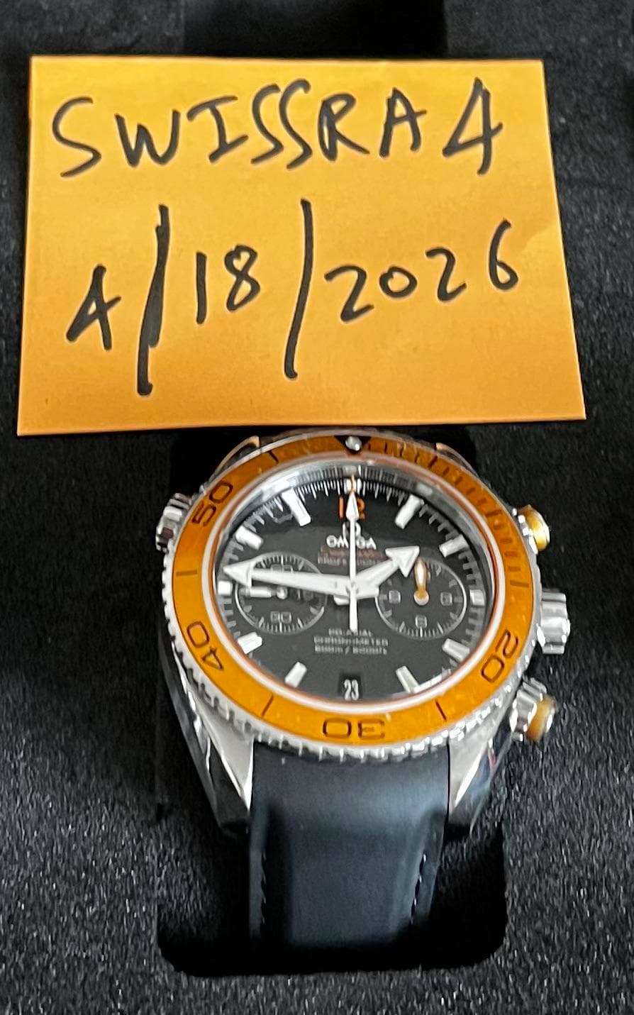 [wts] Omega Seamaster Planet Ocean Chronograph 9300 Orange 45.5mm 232.32.46.51.01.001
