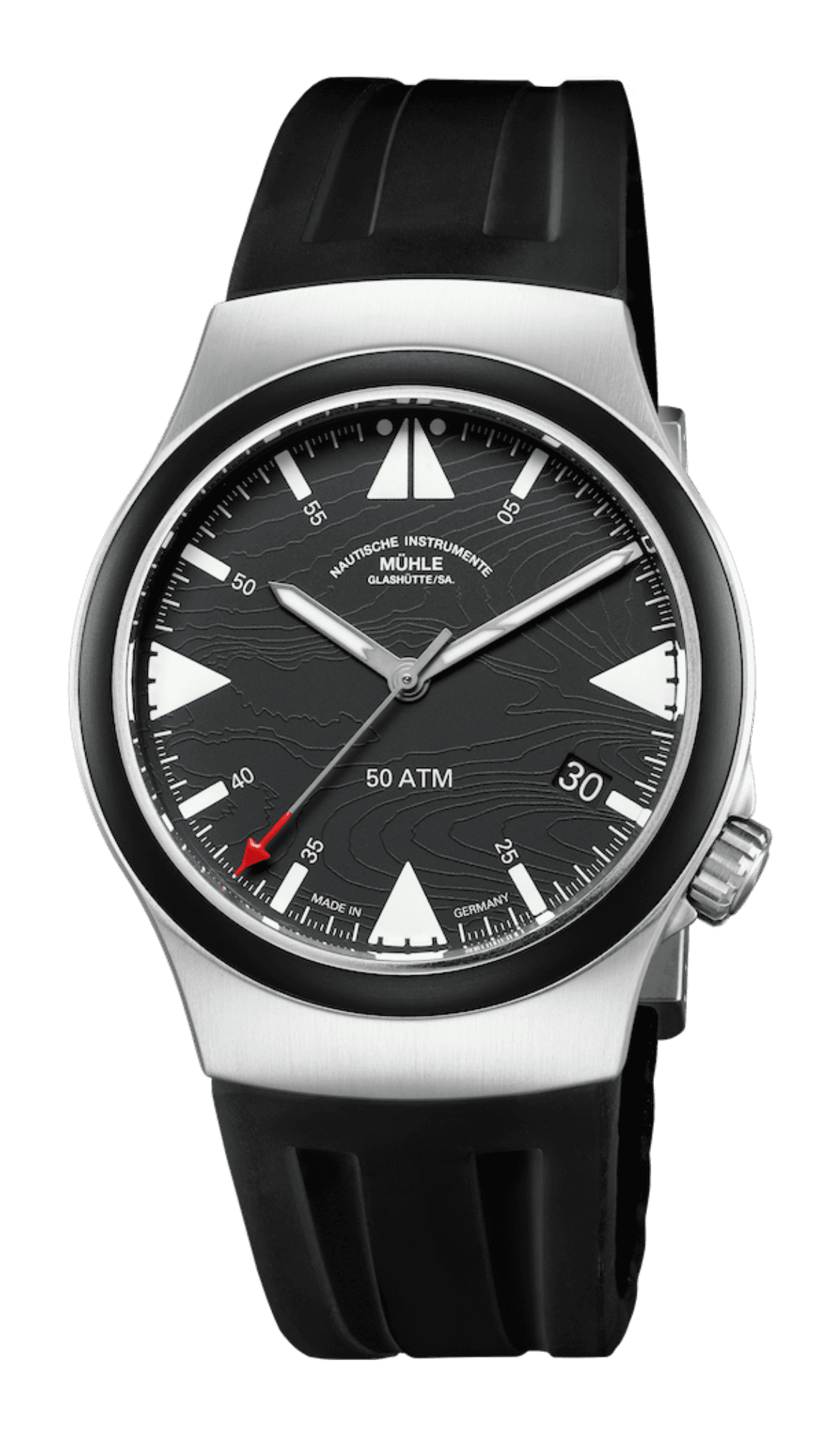 Mühle-Glashütte Mühle-Glashütte S.A.R. Mission-Timer  "160 Years DGzRS"