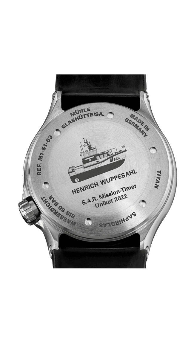 Mühle-Glashütte Mühle-Glashütte S.A.R. Mission-Timer TITAN “HENRICH WUPPESAHL”