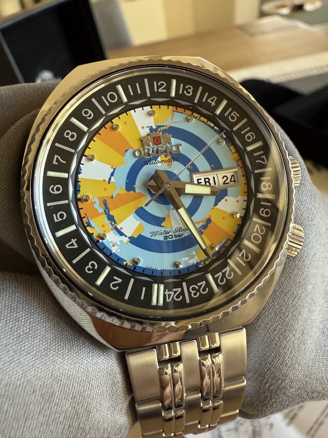 FS: Orient Mechanical Revival, AA0E04y GMT - $700