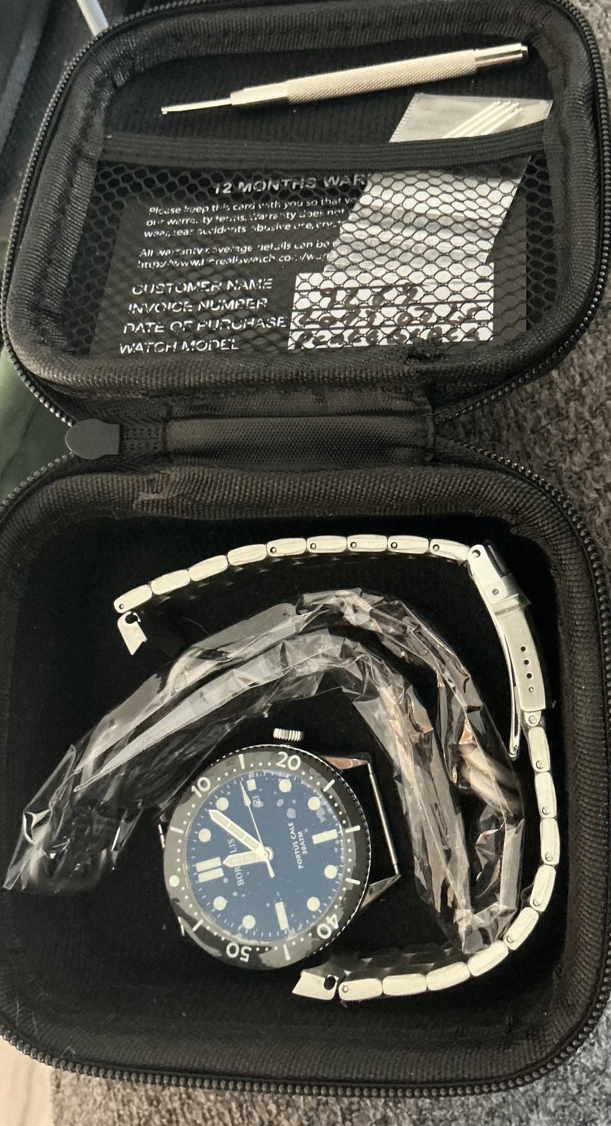 FS: Borealis Borealis Portus Cale Dive watch