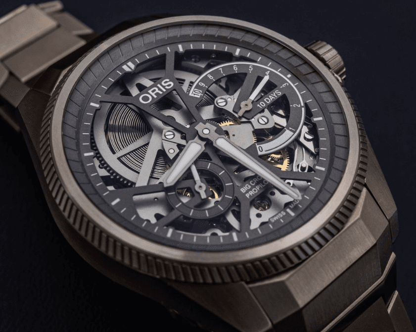 FS : Oris ProPilot X Calibre 115 Titanium Skeleton w/ Oris Leather strap & Clasp