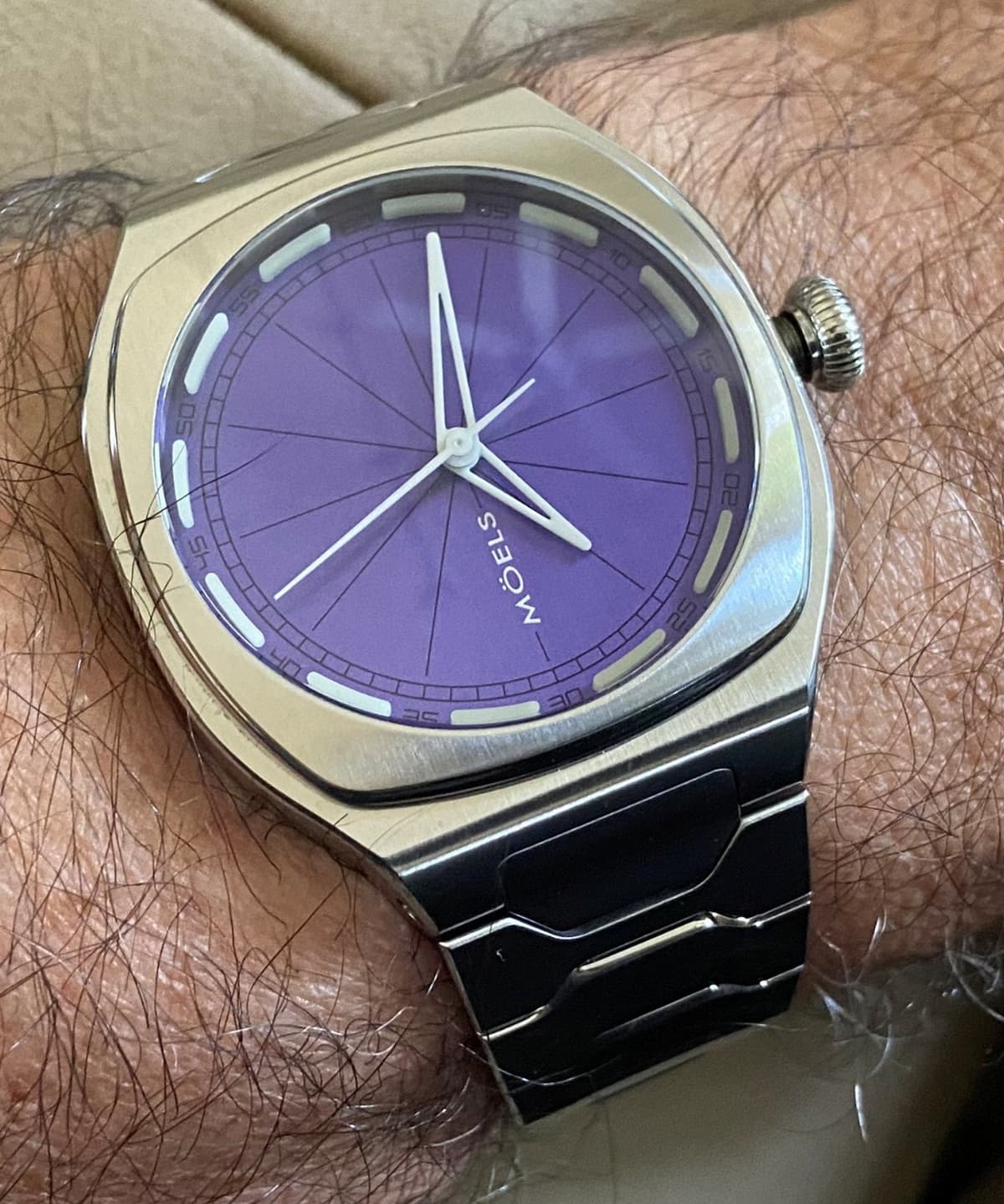WTS: Möels & Co. 369 Launch Edition – Mauve Sauvage + Extra "Heavenly" Blue Dial