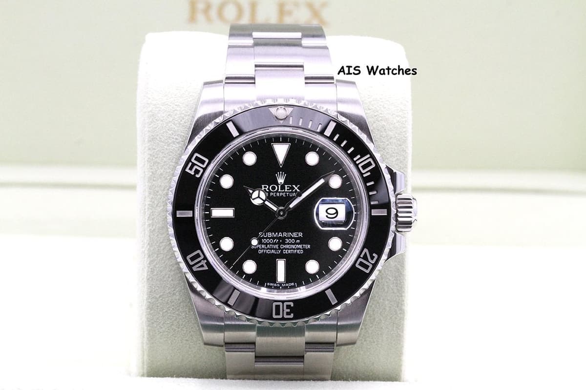 FSOT: Rolex 116610LN Submariner Date 40MM Black Ceramic Bezel 2013 Box & Papers