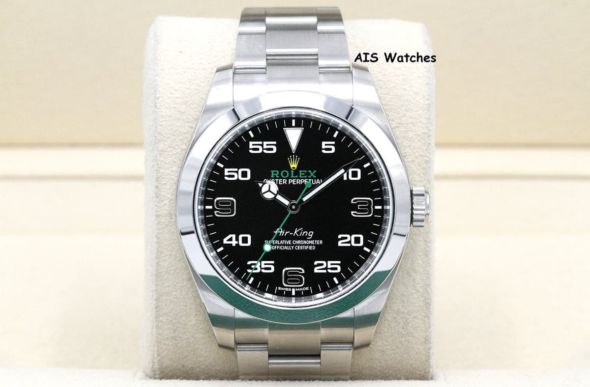 FSOT: Rolex Air-King 116900 40MM Stainless Steel 2020 Box & Papers