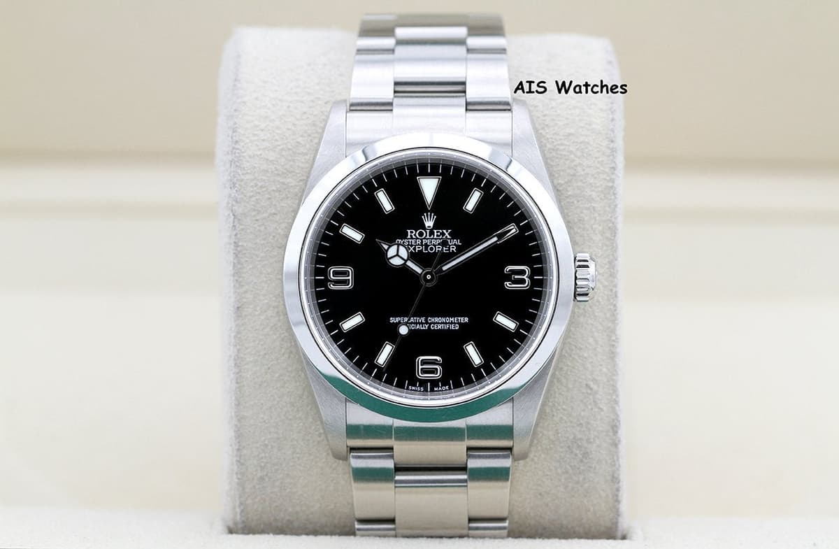 FSOT: Rolex Explorer 114270 F Serial 36 MM with Papers