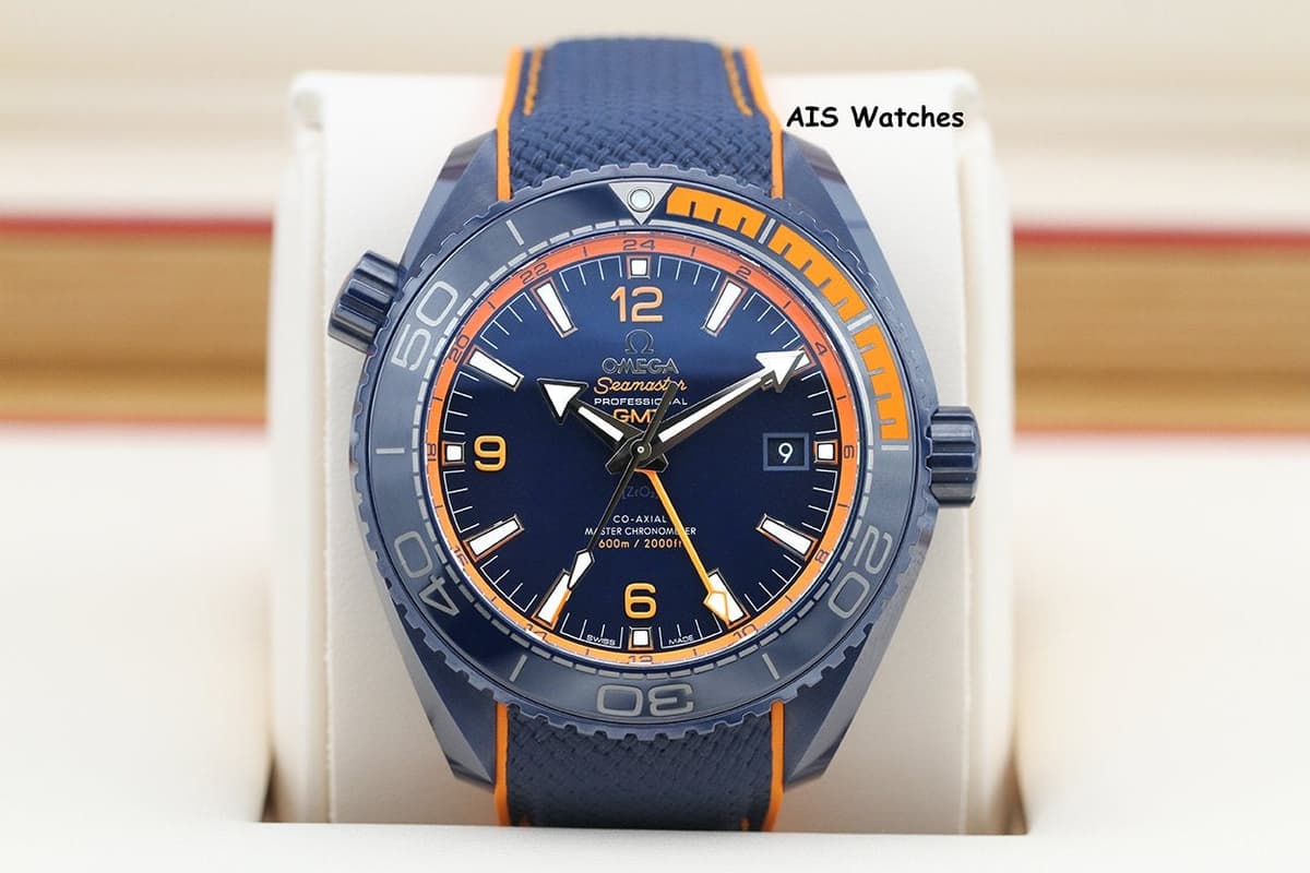 FSOT: Omega Seamaster Planet Ocean 215.92.46.22.03.001 45.5MM GMT Ceramic Big Blue BP