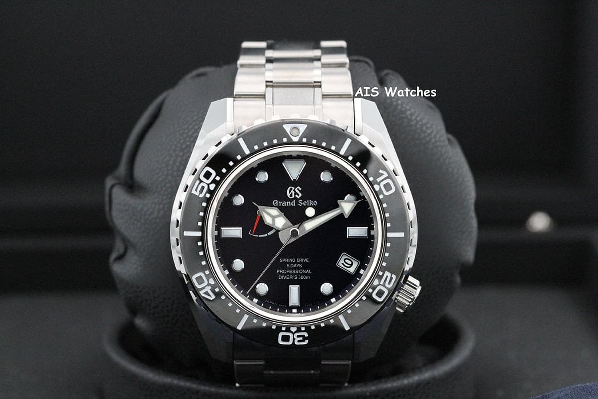 FSOT: Grand Seiko SLGA001 60th Anniversary 600M Diver DARK Blue Dial B&P