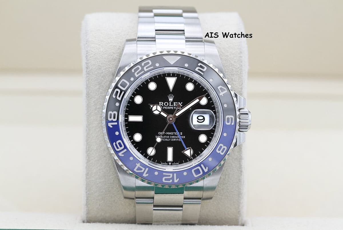 FSOT: Rolex GMT Master II 126710BLNR Batman Oyster Bracelet Ceramic Bezel 2022 B&P