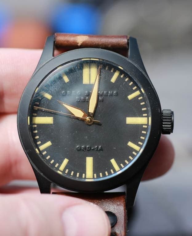 Greg Stevens Design Watch 1A - with 2 GSD straps