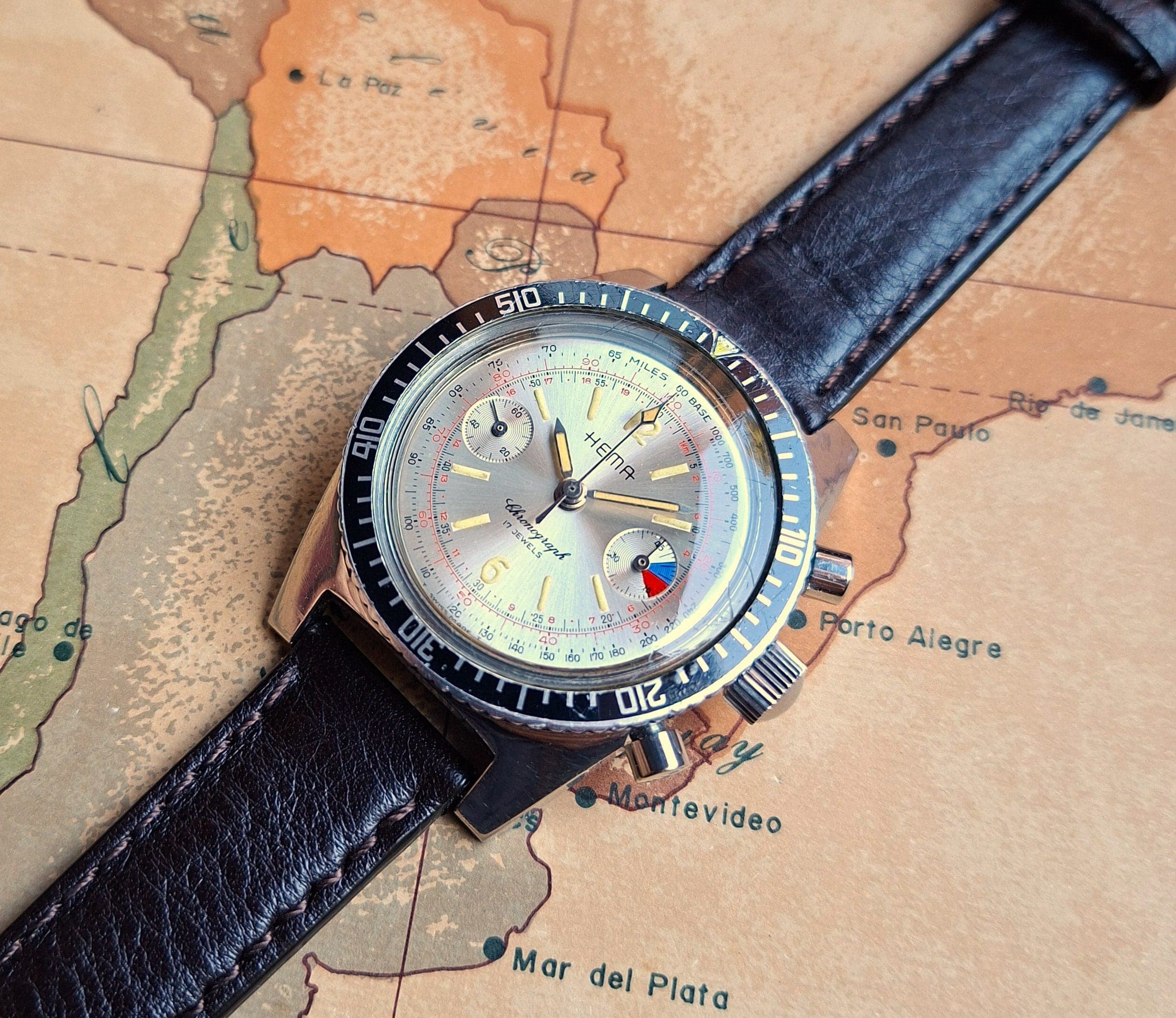 Hema Aquaspot Vintage Yachting Chronograph