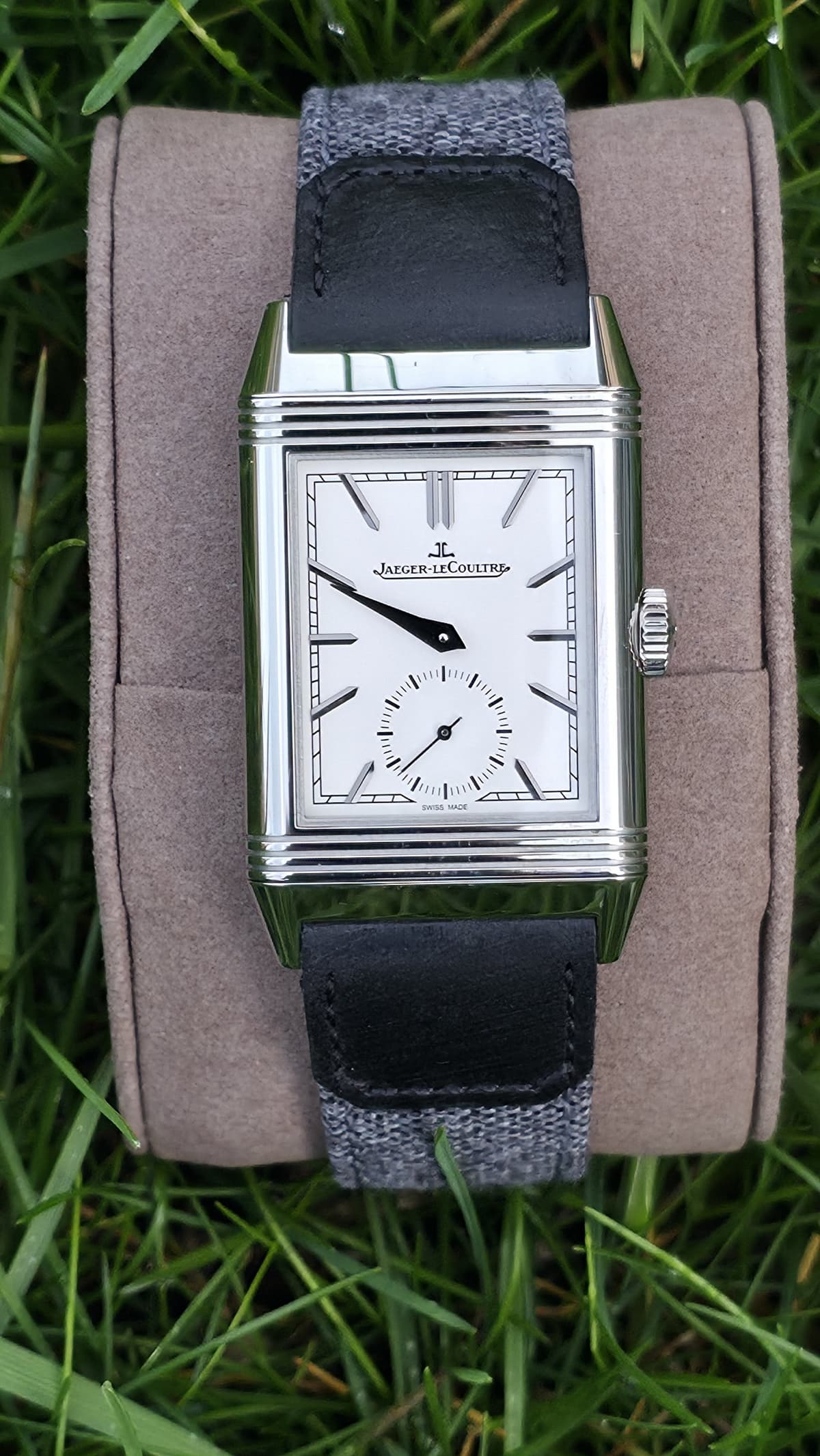 FS: Jaeger-Lecoultre Reverso Tribute Monoface Silver Dial Boutique Only (Q713842J)