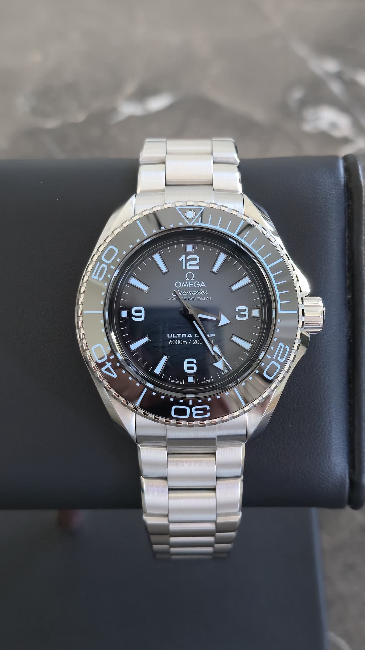 FS:  Omega Seamaster Planet Ocean Ultra Deep 6000M Summer Blue 215.30.46.21.03.002, Complete