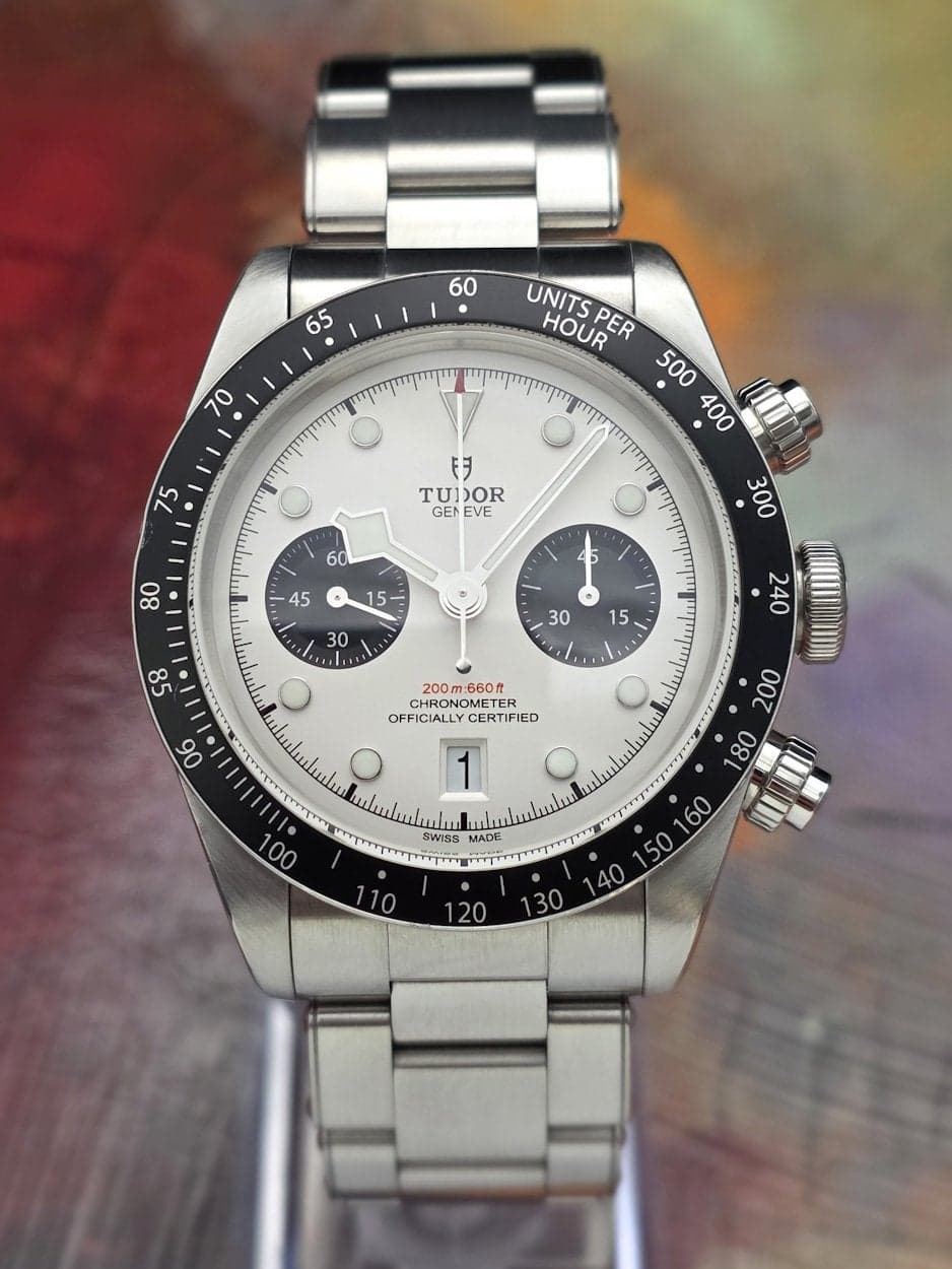 FSOT: 2022 Tudor Black Bay Chrono “PANDA” Dial White 79360N Box & Papers Warranty 2027