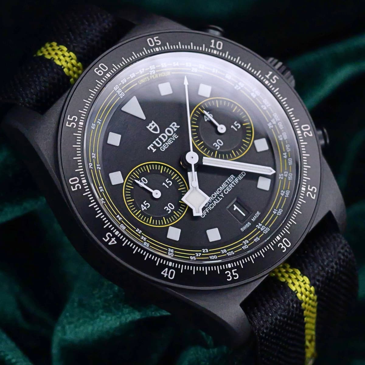 FSOT: 2025 NEW UNWORN Tudor Pelagos FXD “Tour De France” LIMITED EDITION Black Dial Fabric Carbon Composite 43mm COMPLETE SET 25827KNJN