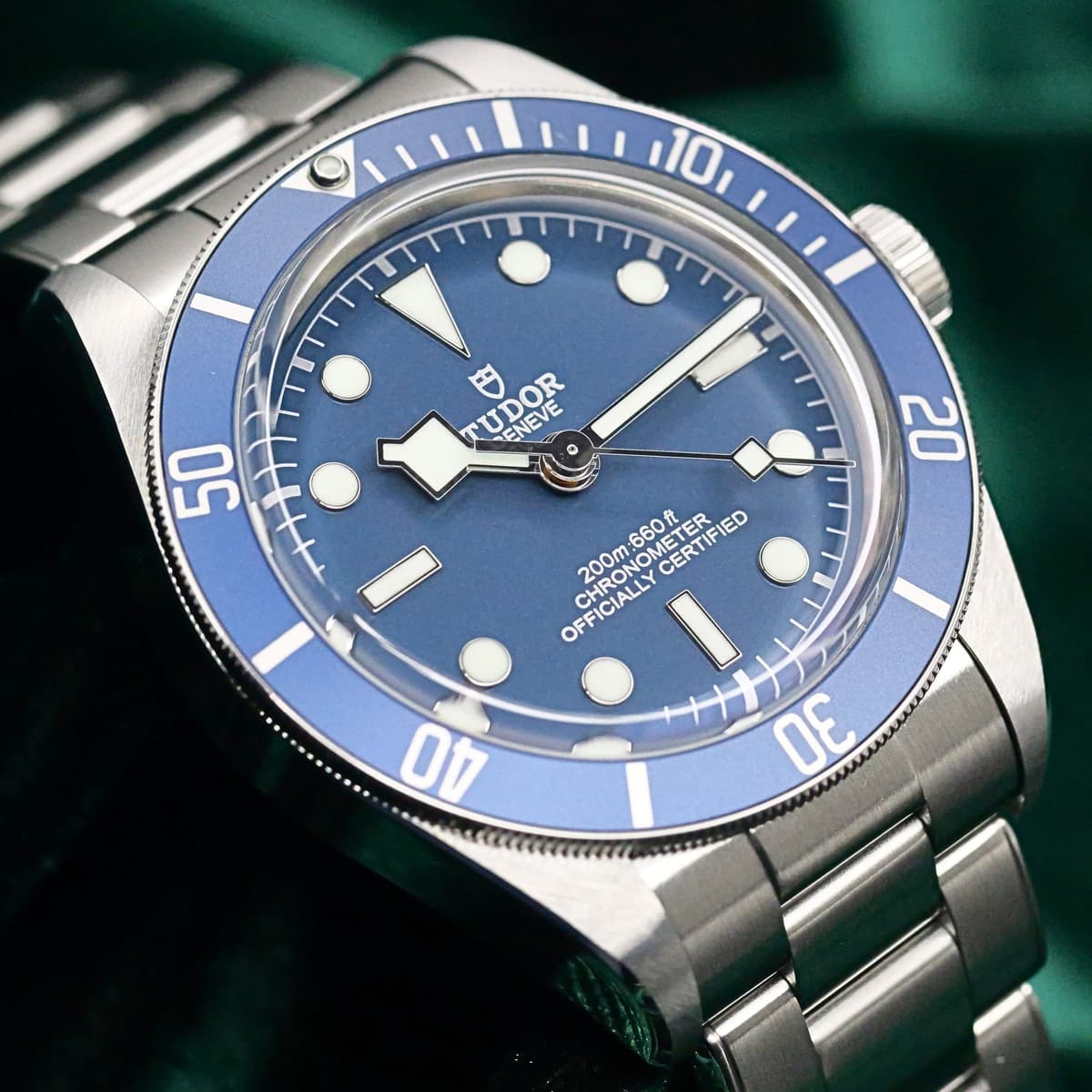 FSOT: Tudor Black Bay 58 Blue Dial Blue Bezel Stainless Steel 39mm MINT CONDITION COMPLETE SET 79030B
