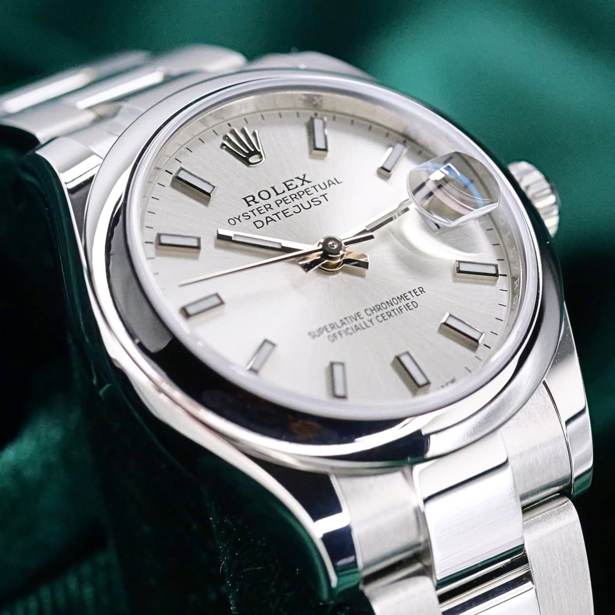 FSOT: 2026 NEW UNWORN Rolex Oyster Perpetual Datejust 31 Silver Dial Stainless Steel COMPLETE SET 278240