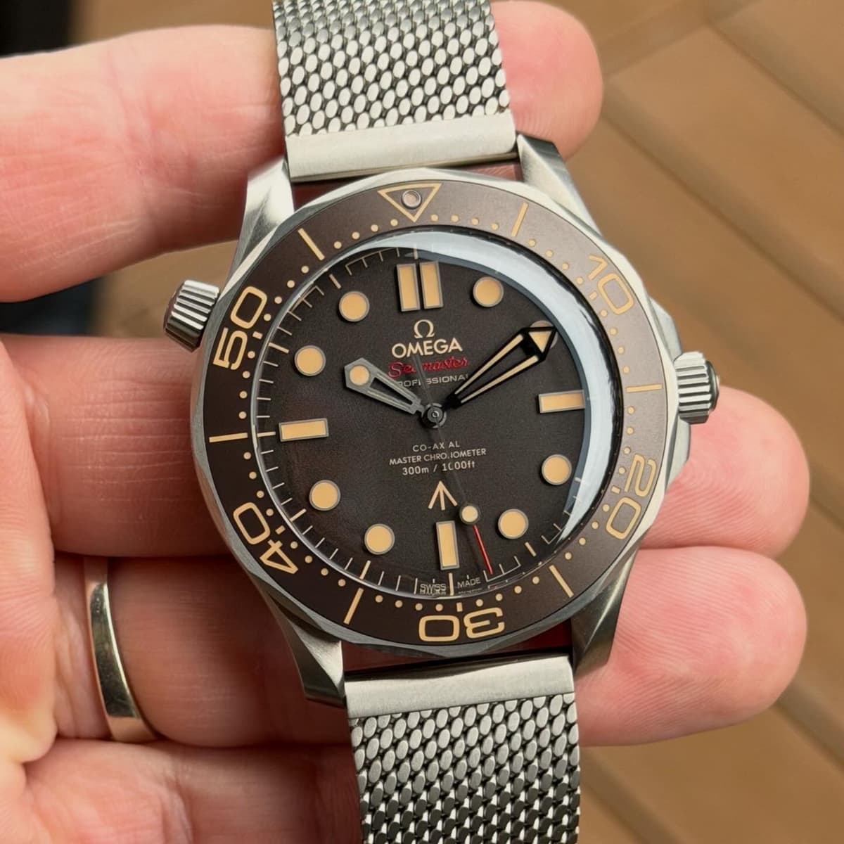 FS: 2025 Omega 007 Edition Seamaster 300 Titanium on Titanium  210.90.42.20.01.001