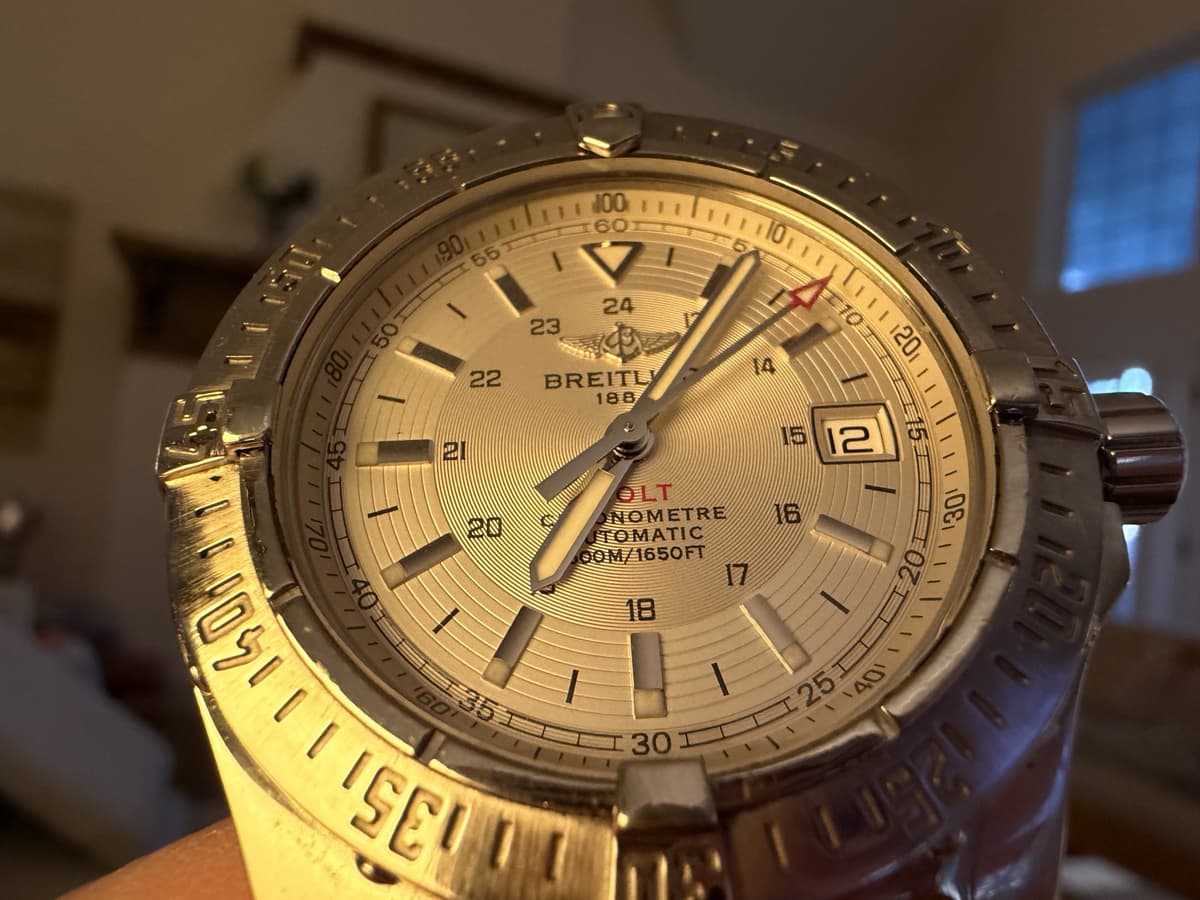 PRICE REDUCED! Breitling Colt 41 Automatic A17380 beautiful watch!