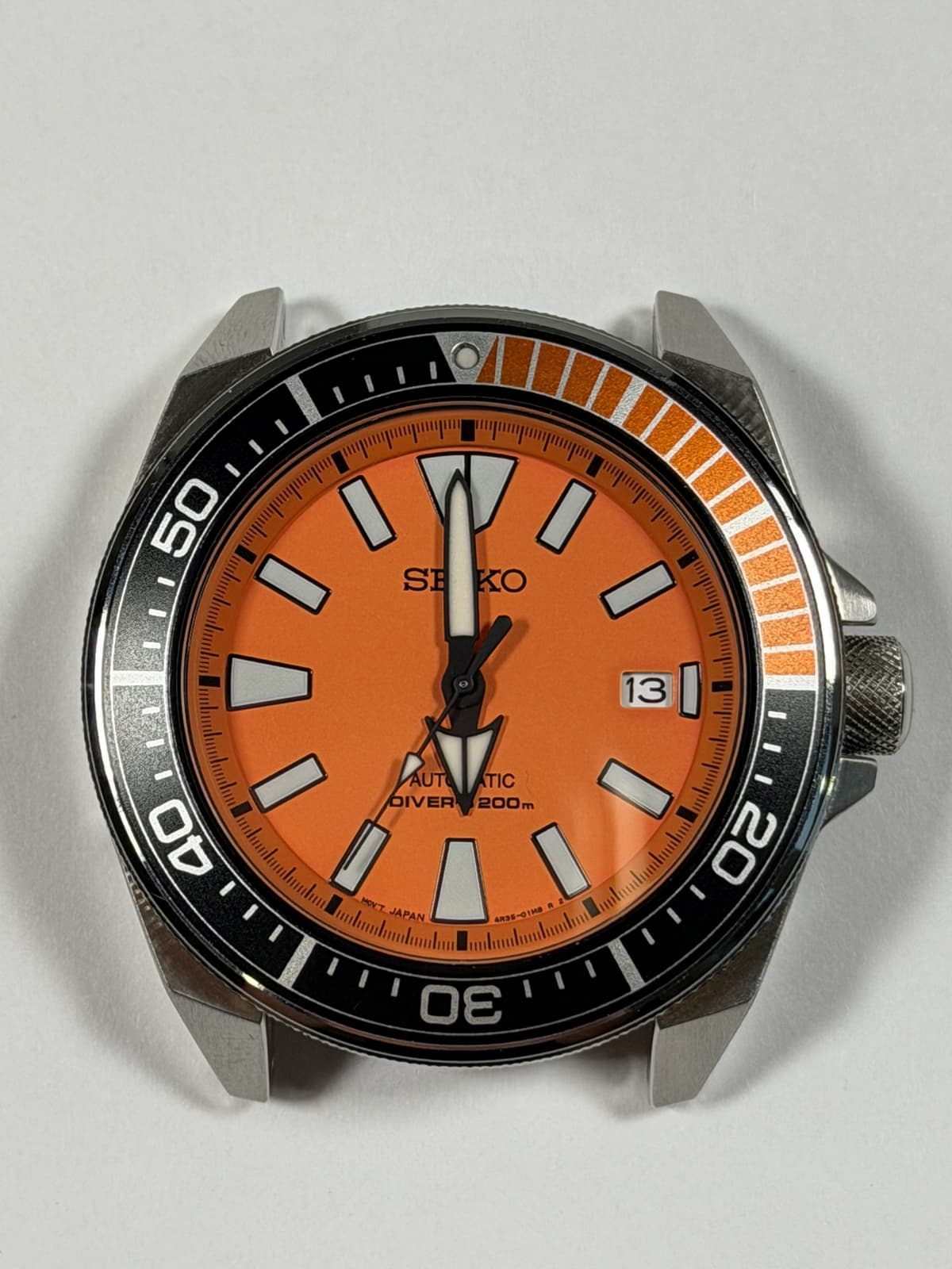 WTS Seiko Prospex Orange Samurai SRPC07 LNIB