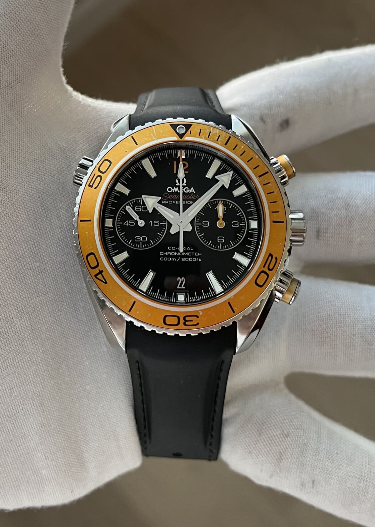 Omega Seamaster Planet Ocean Chronograph 9300 Orange 45.5mm 232.32.46.51.01.001