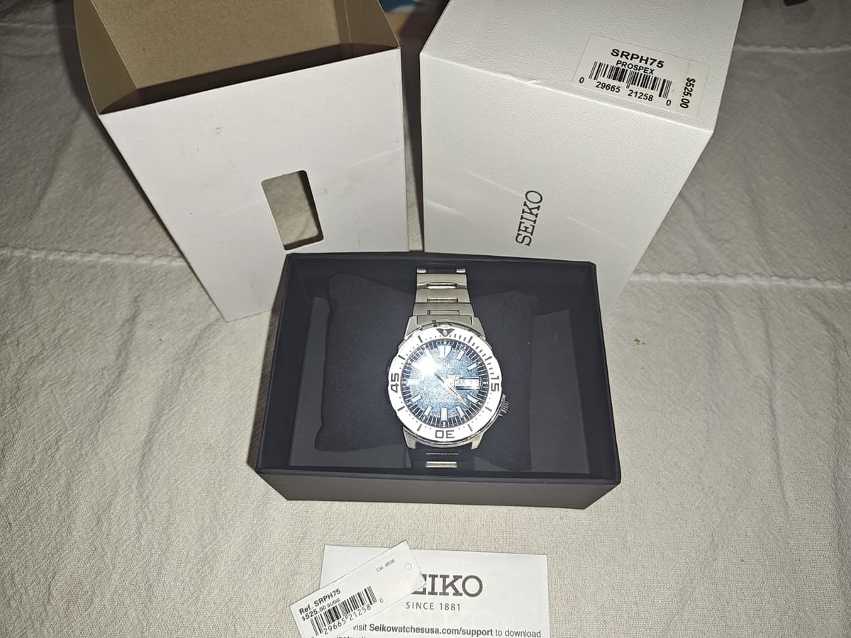 FS:  Seiko Monster SRPH75 Save the Penguins SE