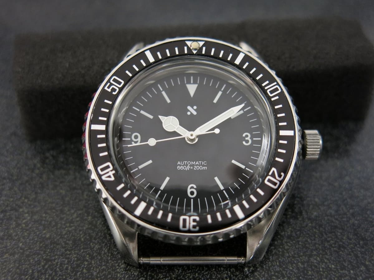 Namoki Explorer project Seiko NH35 Domed Sapphire