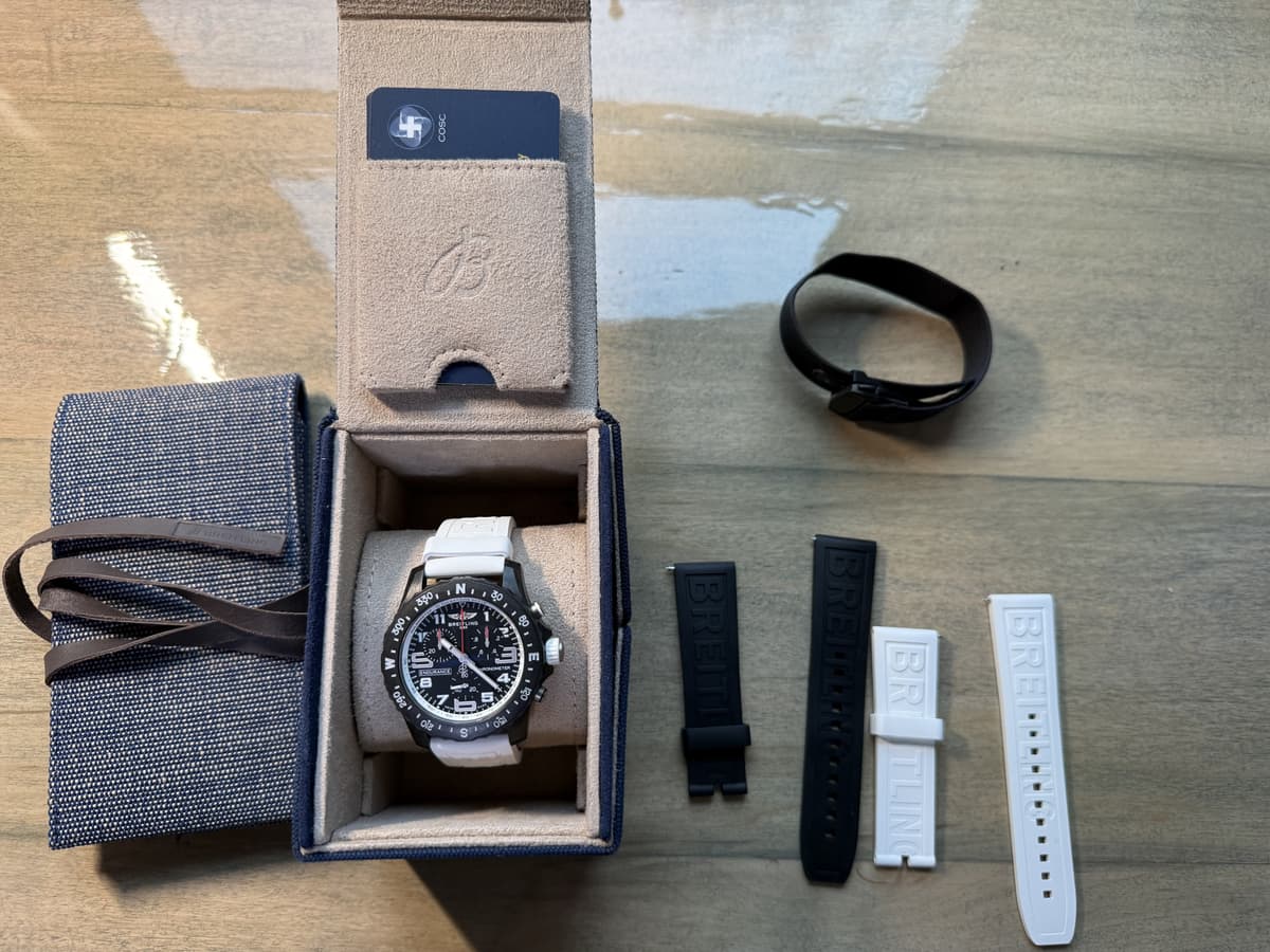 FS: Breitling Endurance Pro 44 **REDUCED**- White - Great condition - Extras available - X82310A71B1S2