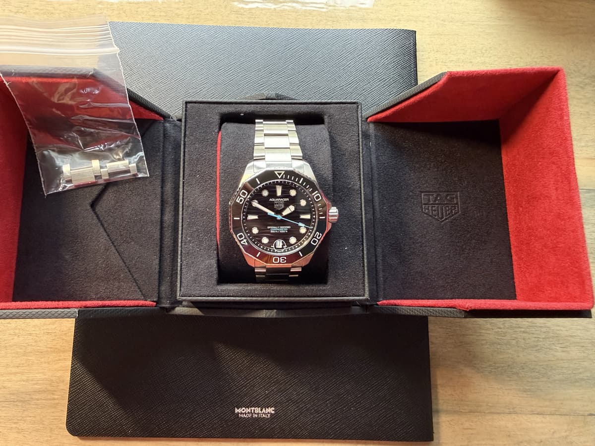 FS: Tag Heuer Aquaracer Professional 300 80 Hour Reserve Great Condition WBP5110.BA0013