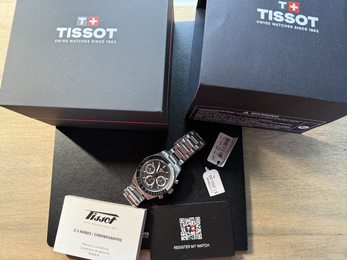 FS: TISSOT PR516 41MM Manual Wind Chronograph - 68 Hour Power Reserve - UNWORN