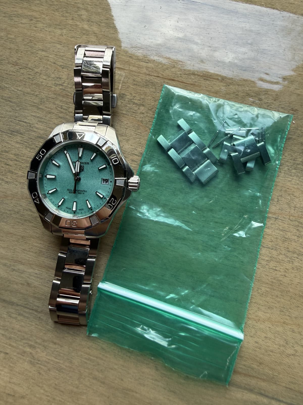 FS: TAG HEUER AQUARACER PROFESSIONAL 200 SOLARGRAPH 34MM WBP1315.BA0005