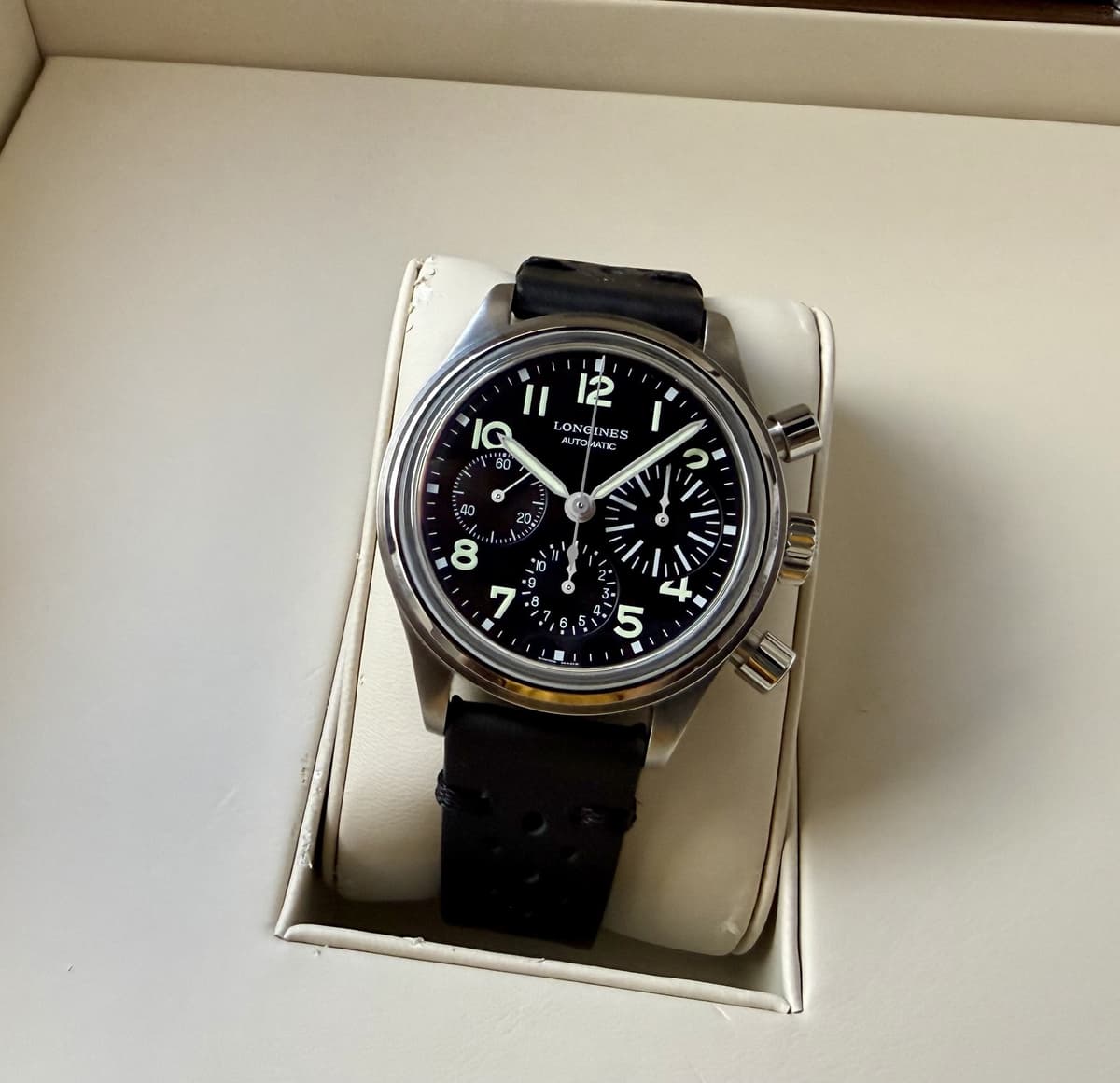 FS: LNIB Longines Avigation Big Eye chrono