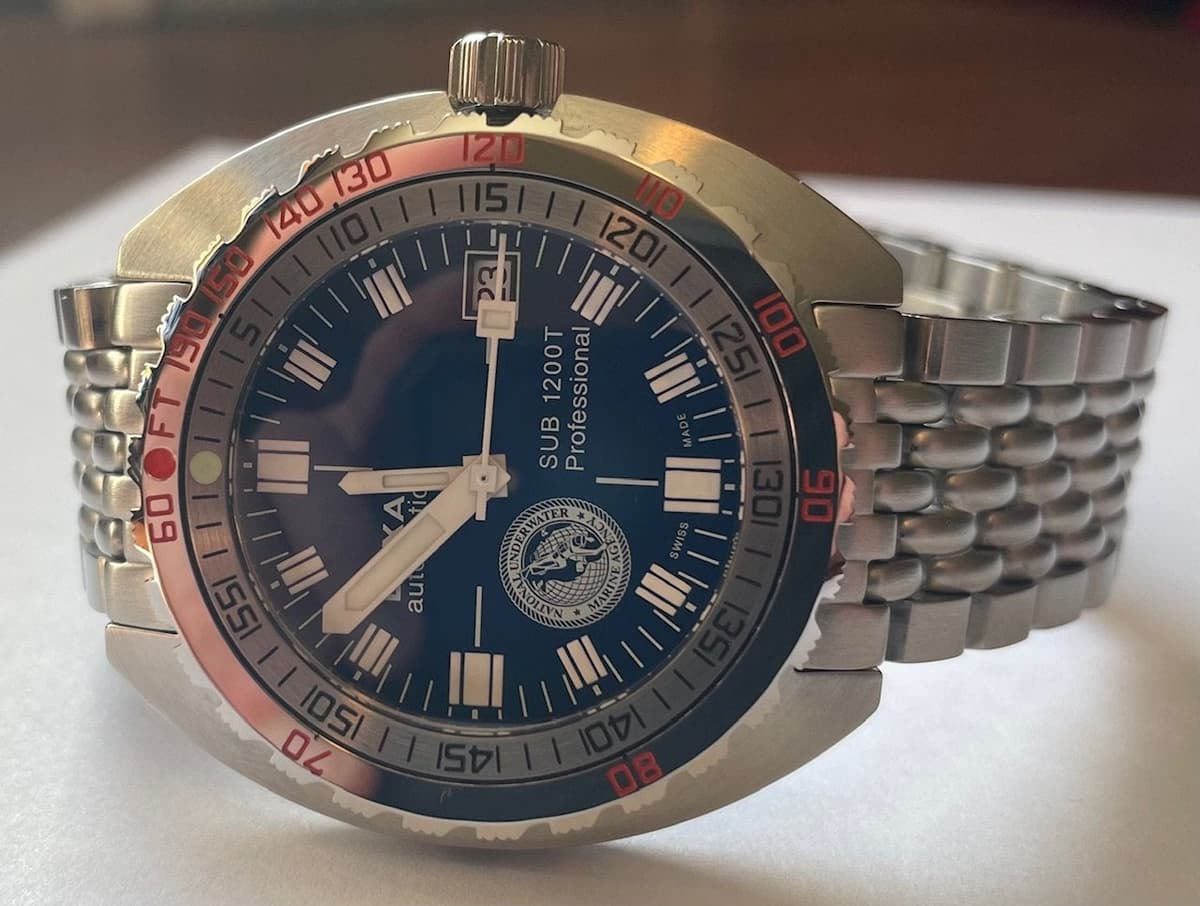 Doxa Sub 1200T NUMA Blue Dial #061/100