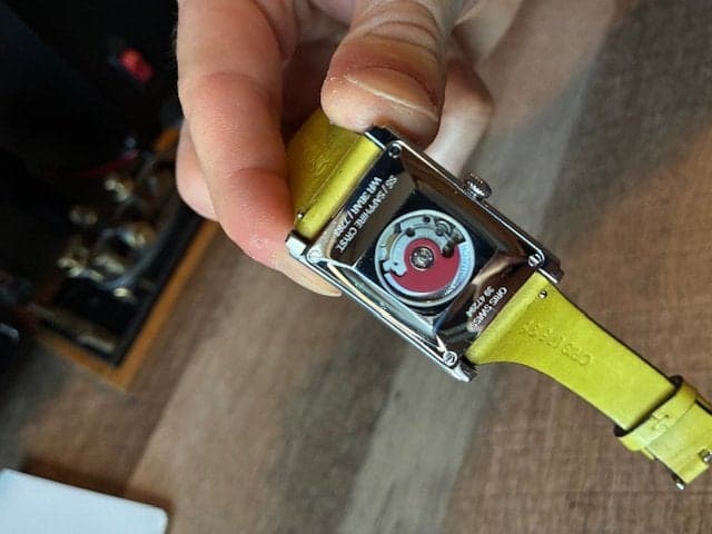 Oris Rectangular (White dial)