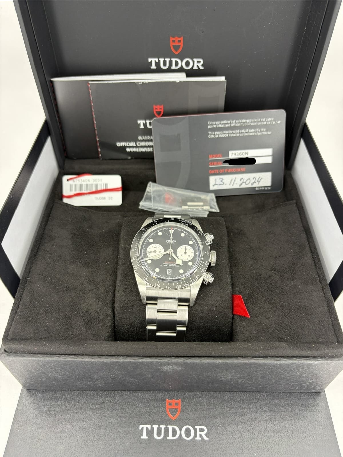 2024 Tudor Black Bay Chronograph M79360N