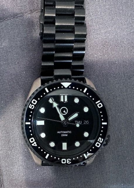 FS: Islander 200M Diver - NH36 - Bronze/Black DLC - On Bracelet