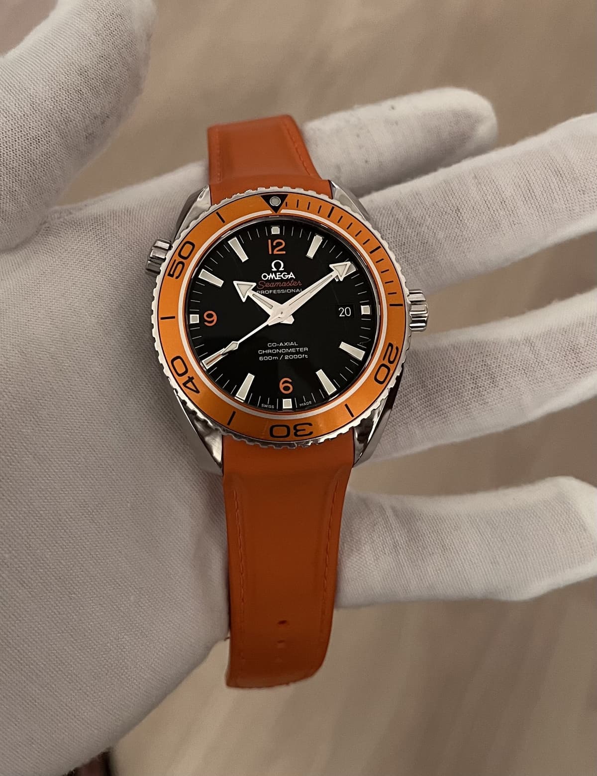 Omega Seamaster Planet Ocean 8500 Orange😍🍊 45.5mm 232.32.46.21.01.001