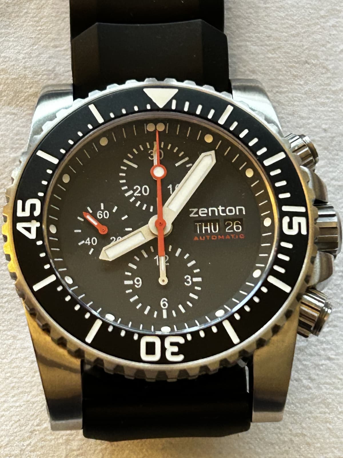 Zenton Chronograph Valjoux 7750