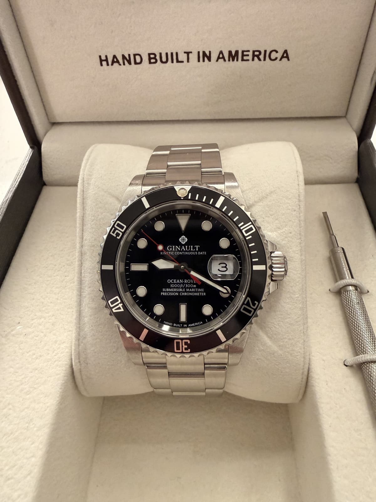 FS: Ginault Ocean Rover 2 Date - Aluminum Insert