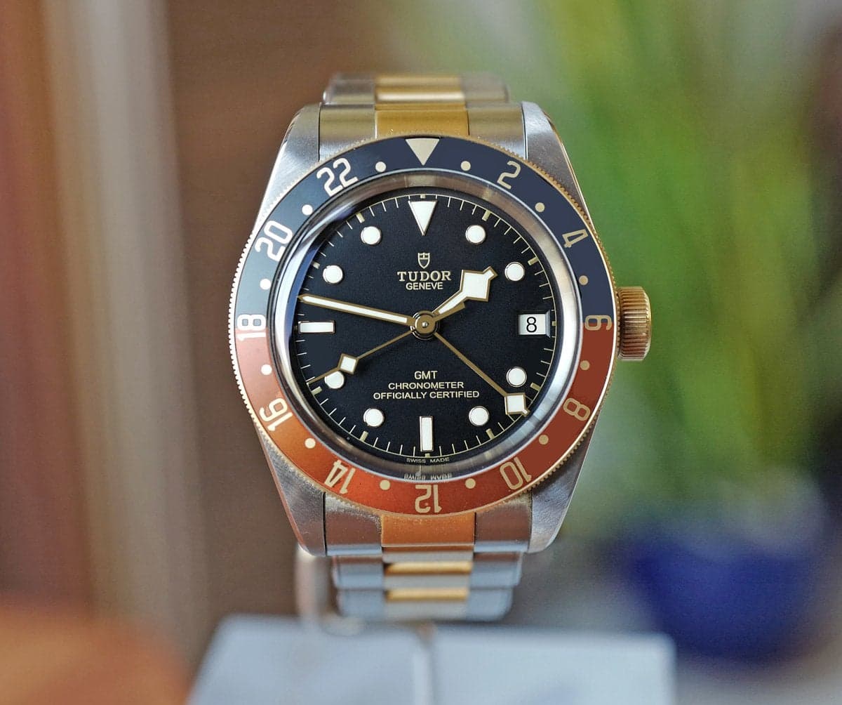 TUDOR Black Bay GMT S&G Two Tone Rootbeer 41mm Watch Ref. M79833MN-0001