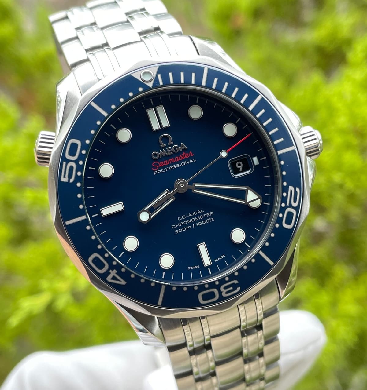 Omega Seamaster Diver Blue 212.30.41.20.03.001 COMPLETE