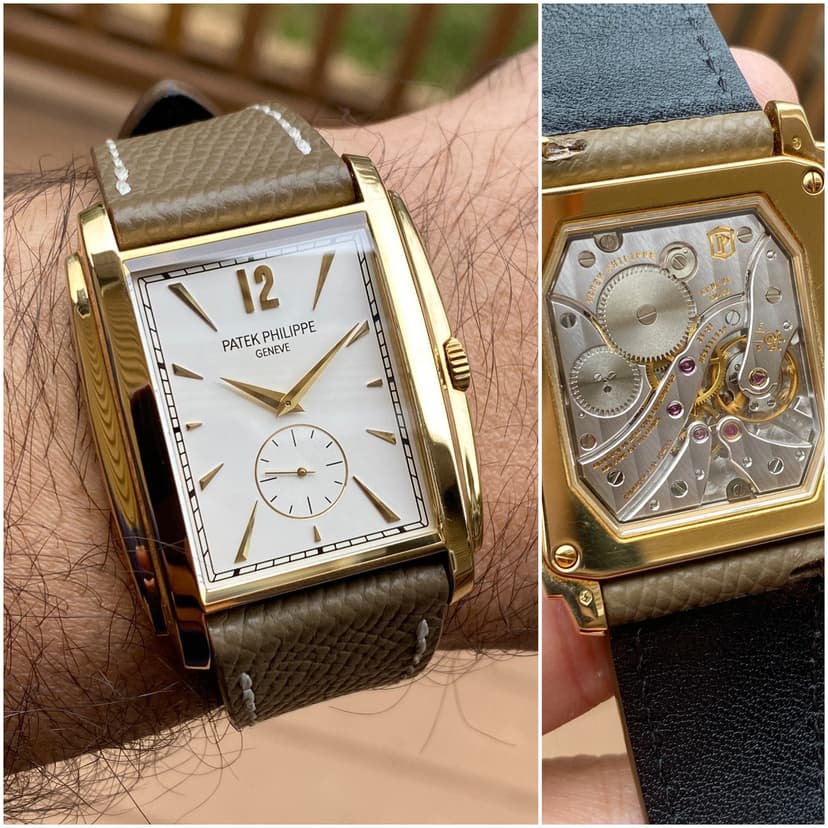 Patek Philippe Gondolo. Ref 5124J. 18K Solid Gold. Clean...