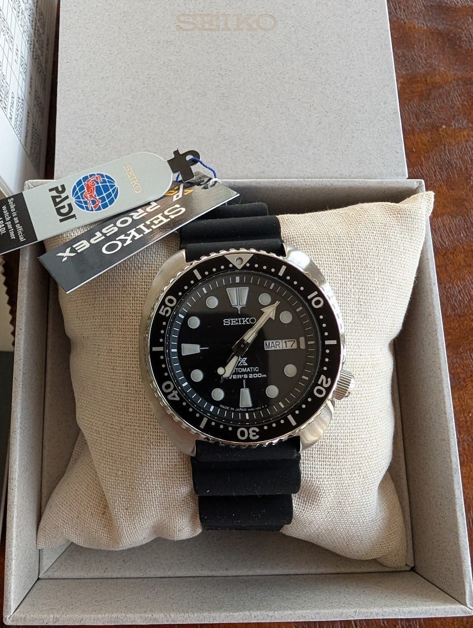 [WTS] BNIB Seiko Turtle SRPE93 Made In Japan dia. Full kit, $350 shipped.