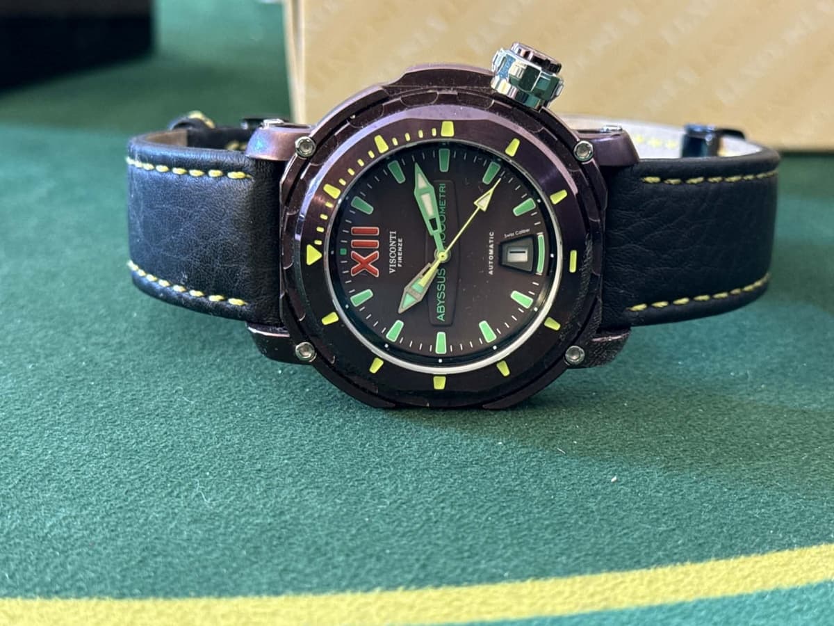 Visconti Abyssus, Purple PVD, Full Set